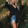Laguna Highway Tunic Top in Black Image - 1