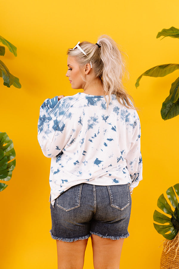 Baja Breeze Tie Dye Sweatshirt Curves Image - 5