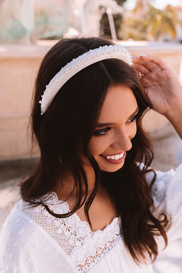 Pretty As A Pearl Headband – Impressions Online Boutique