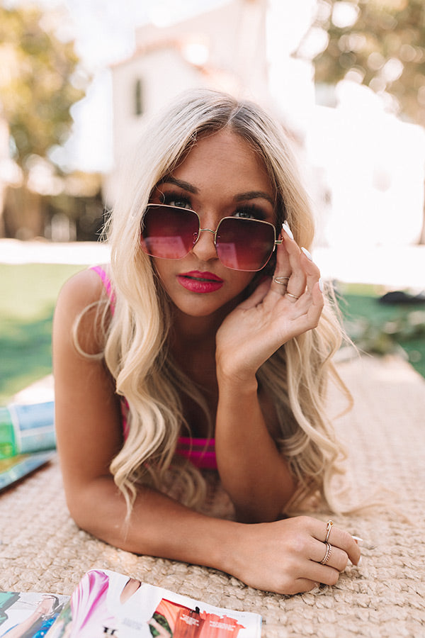 Baja Bombshell Sunnies In Purple Image - 3