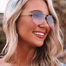 Summer Tune Aviator Sunnies In Indigo Image - 1