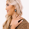 Kendra Scott Ansley Heart Gold Drop Earrings in Golden Obsidian Image - 1