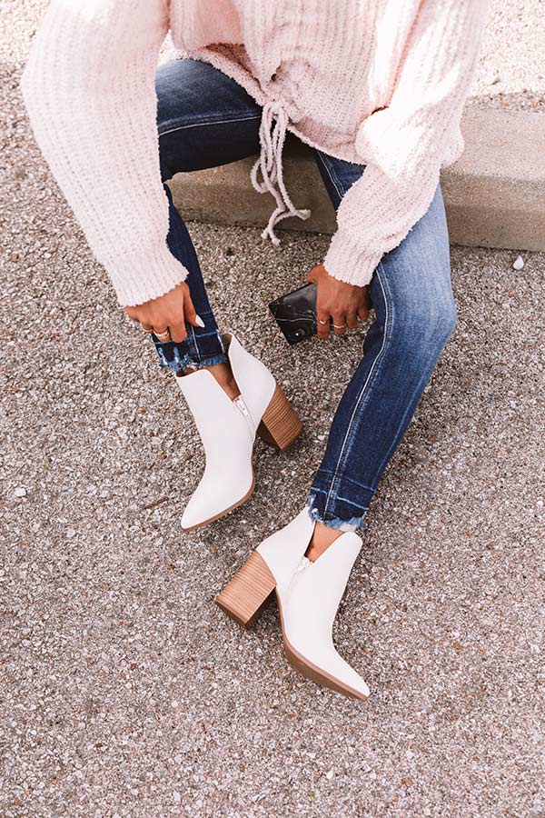 The Ambrose Faux Leather Bootie Image - 1