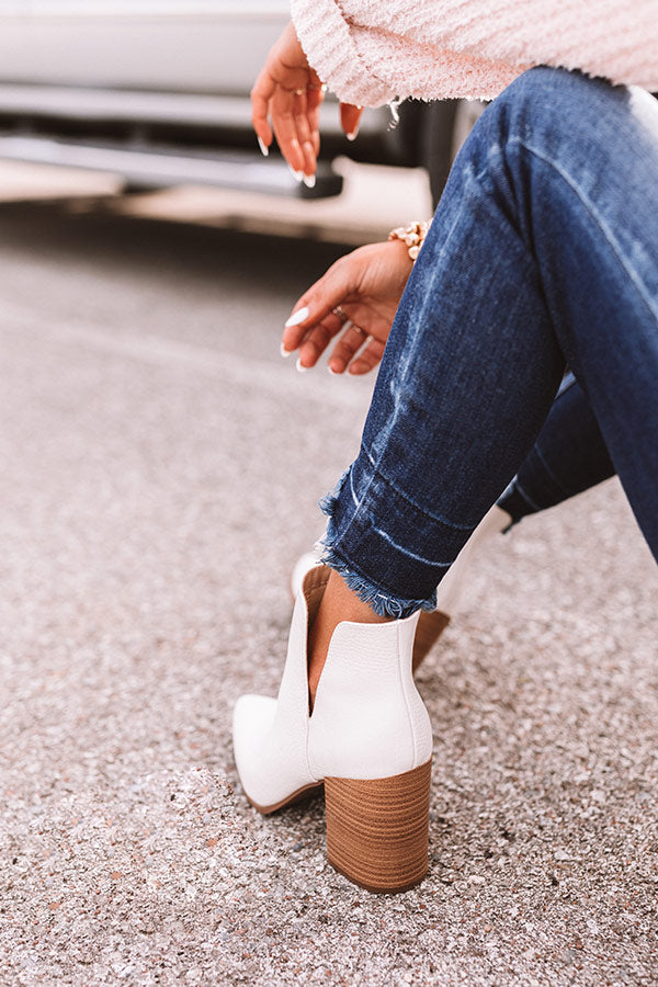 The Ambrose Faux Leather Bootie Image - 4