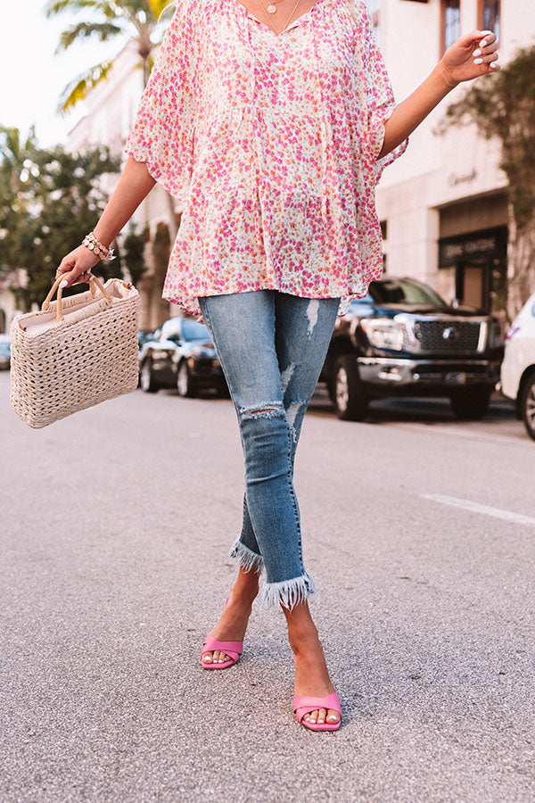 The Daisy Faux Leather Heel Image - 2