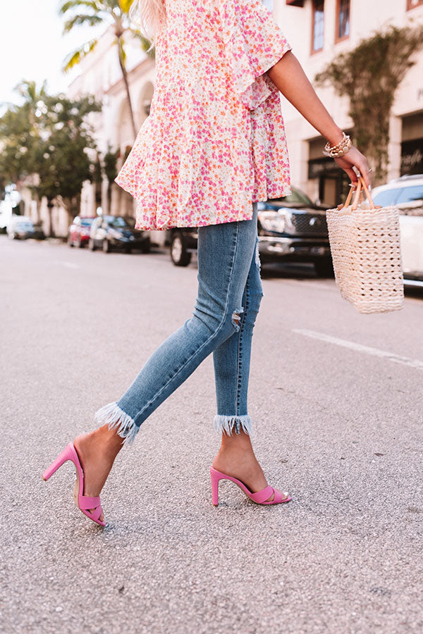 The Daisy Faux Leather Heel Image - 5