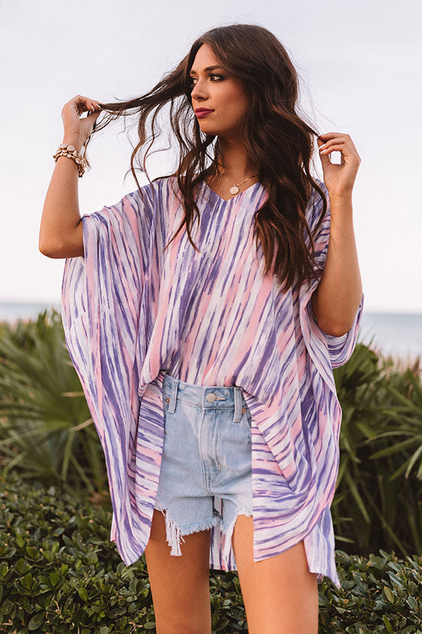 Bring On The Sunshine Shift Tunic in Purple Image - 1