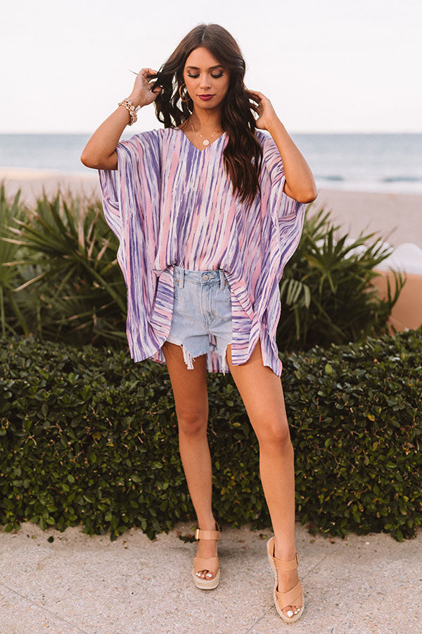 Bring On The Sunshine Shift Tunic in Purple Image - 2