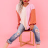 Sweet Tooth Color Block Sweater Image - 1