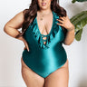 Swim Up Bar Ruffle One Piece Swimsuit Curves Image - 1