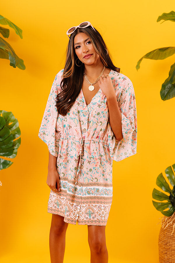 Turks And Travels Floral Dress Image - 3