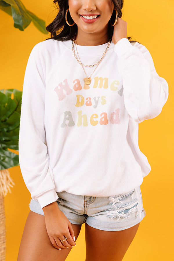 Warmer Days Ahead Sweatshirt Image - 5