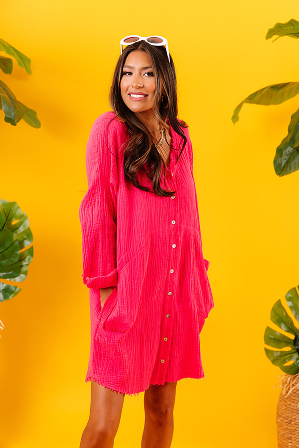 Vacation Home Shift Dress Image - 4