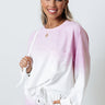 Truly Relaxed Ombre Sweatshirt in Violet Image - 1