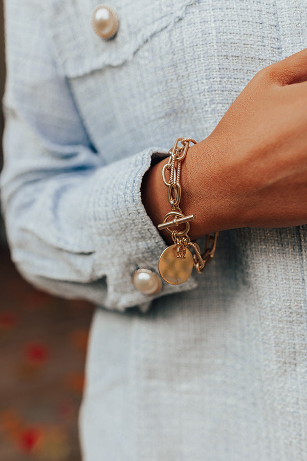 French Fascination Link Bracelet Image - 4