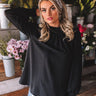 Socialite In The City Shift Top In Black Image - 1