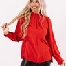 Socialite In The City Shift Top In Scarlet Image - 1