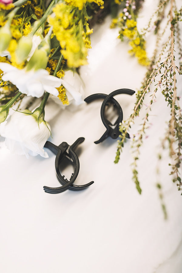 Eco-Friendly Medium Claw Clips 2pc Set Image - 3