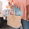 St. Barts Baby Woven Tote In Ivory Image - 1