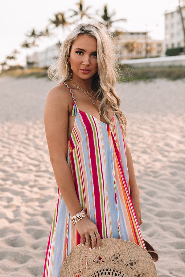 Cozumel Views Stripe Maxi Image - 2