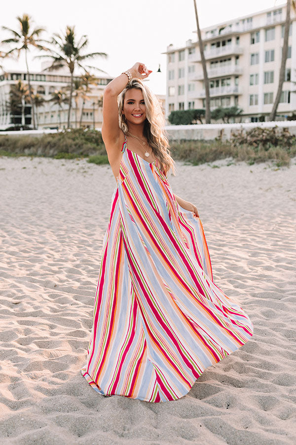 Cozumel Views Stripe Maxi Image - 3