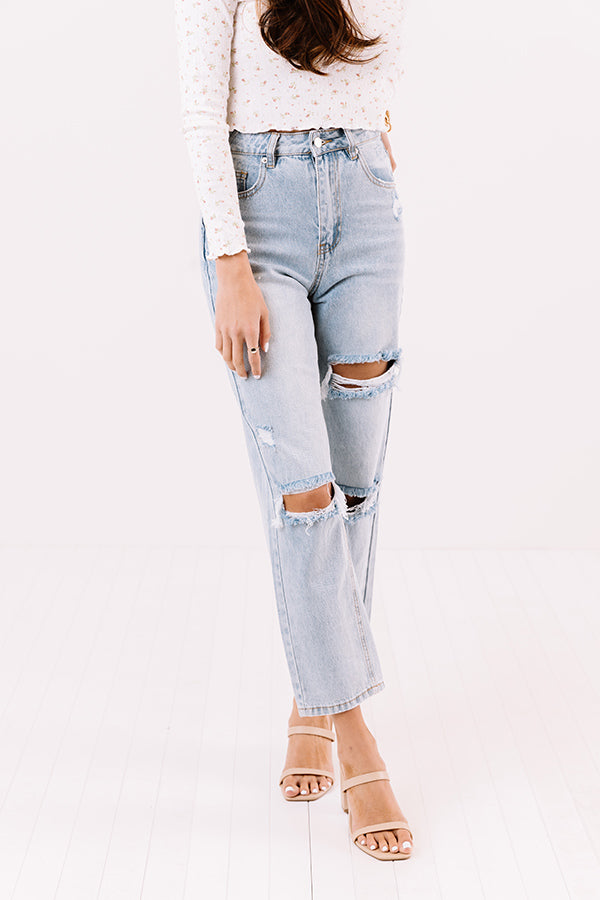 The Berlyn High Waist Relaxed Skinny
