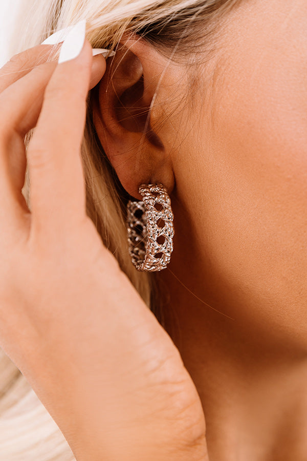 Kendra Scott Natalie Silver Hoop Earrings in Silver – Impressions