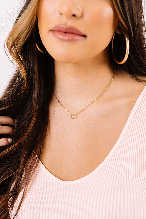 Kendra Scott Jamie Gold Pendant Necklace in Rose Quartz Image - 1