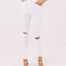 The Pennie High Waist Distressed Skinny Image - 1