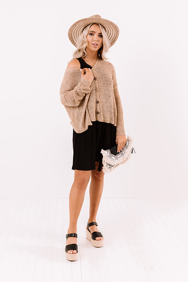 Summer Melody Babydoll Dress In Black Image - 2