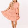 Apple Spiced Wishes Babydoll Dress In Peach Image - 1