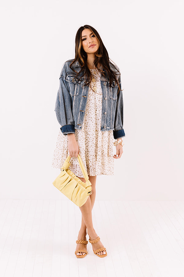 Locked Gaze Leopard Shift Dress Image - 2