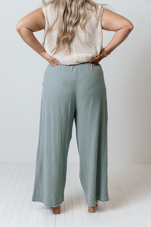 The Duncan Pants In Pear  Curves Image - 5