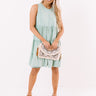 Apple Spiced Wishes Babydoll Dress In Ocean Wave Image - 1