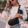Wishlist Worthy 2 In 1 Crossbody In Black Image - 1
