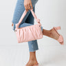 Fashion Times Faux Leather Bag In Pink Image - 1