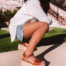 The Larissa Espadrille In Cinnamon Image - 1