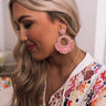 Sweet Taste Beaded Earrings In Pink Image - 1