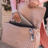 Beautiful Things Quilted Tote in Iced Latte Image - 1