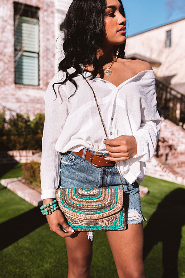 Love Confession Embellished Crossbody Image - 1