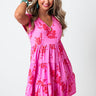 Floral Charm Babydoll Dress Image - 1