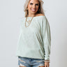 Perfectly Timed Knit Top In Mint Image - 1