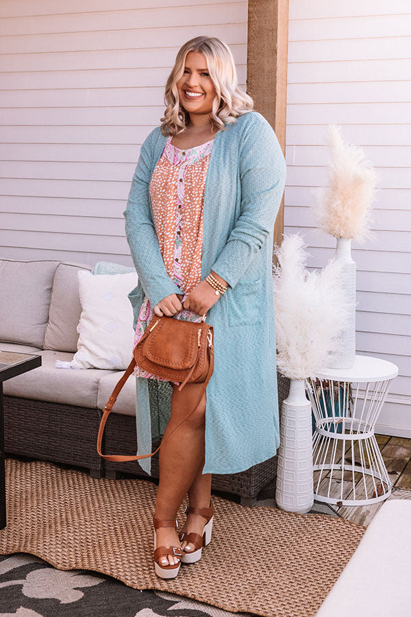 Twirl Power Shift Dress In Light Camel Curves Image - 3