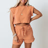 Secret Alcove Crop Top In Orange Image - 1