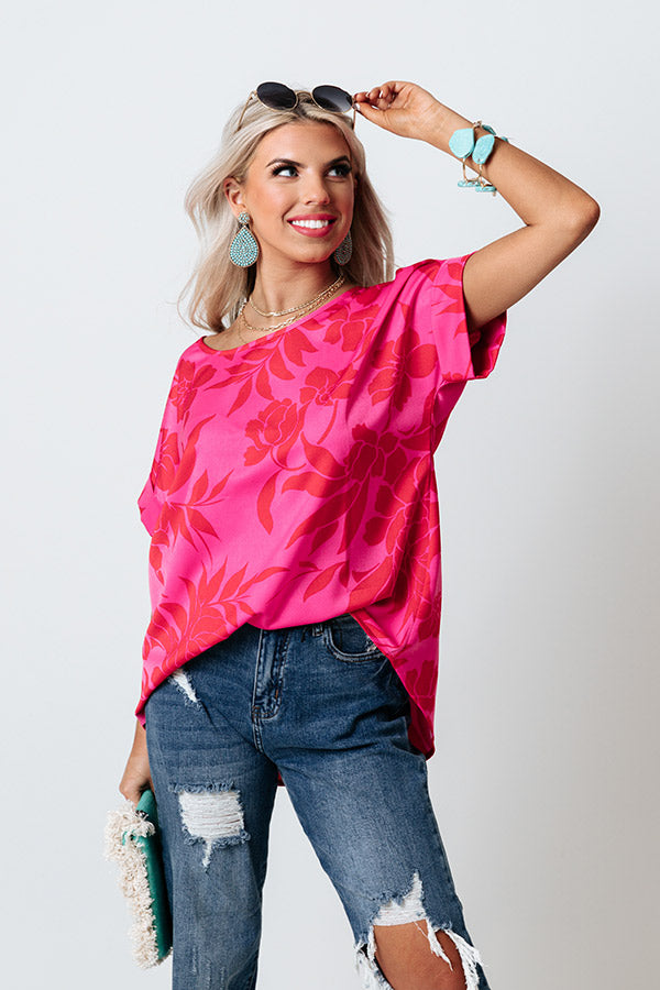 Moxy Floral Shift Tee Image - 3