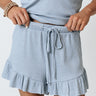 Calm And Quiet Ribbed Shorts Image - 1