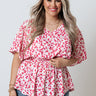 Dazzle Divine Polka Dot Top Curves Image - 1
