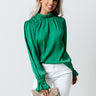 Rodeo Drive Darling Shift Top In Emerald Image - 1