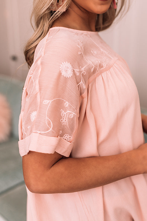 Halo On Top Shift Top In Pink Image - 2