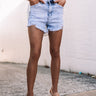 KanCan The Alva High Waist Distressed Shorts Image - 1